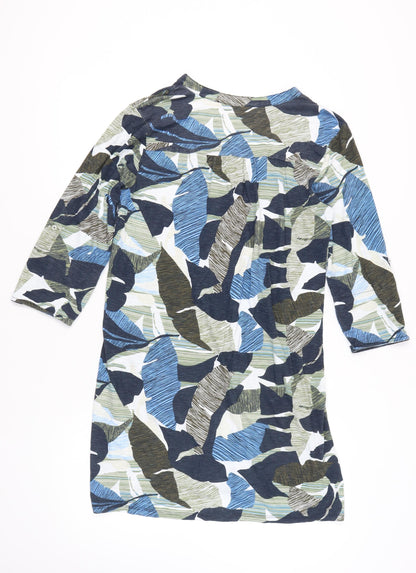 TIGI Women's Multicoloured Camouflage T-Shirt Dress