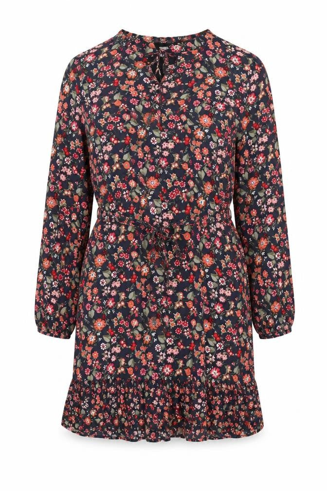 Next Womens Floral Long Sleeve Dress UK 18