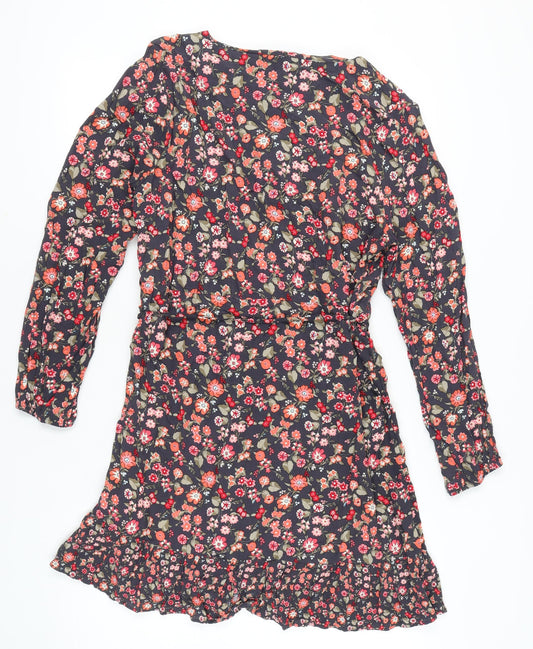 Next Womens Floral Long Sleeve Dress UK 18