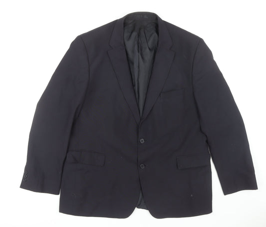 Mens UK Size 48 Thomas Nash Regular Black Suit Jacket