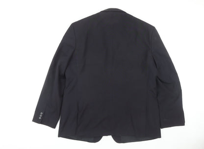 Mens UK Size 48 Thomas Nash Regular Black Suit Jacket