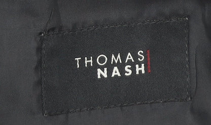 Mens UK Size 48 Thomas Nash Regular Black Suit Jacket