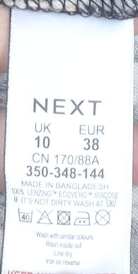 Next Women's Multicoloured Animal Print Dress Size 10