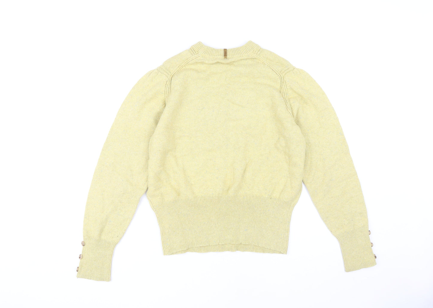 Marks and Spencer Women Yellow Pullover Jumper Size 16