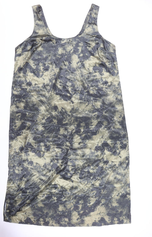 Collusion Women's Multicoloured Tie Dye Slip Dress - Size 24