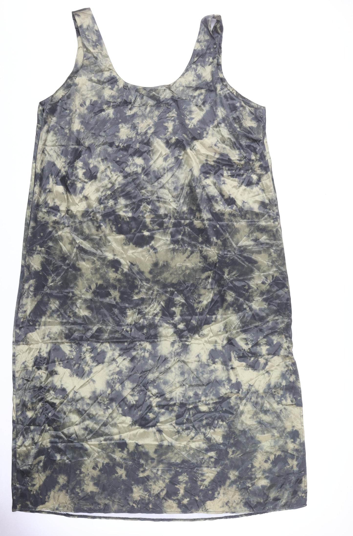 Collusion Women's Multicoloured Tie Dye Slip Dress - Size 24