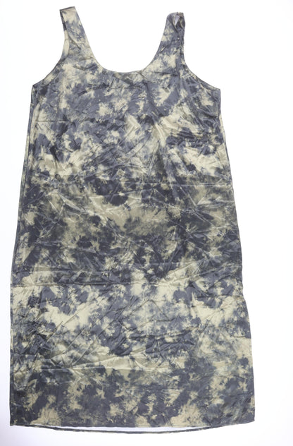 Collusion Women's Multicoloured Tie Dye Slip Dress - Size 24