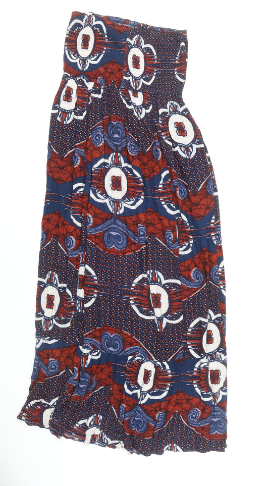 Next Women's Multicoloured Geometric Sleeveless Dress Size 12