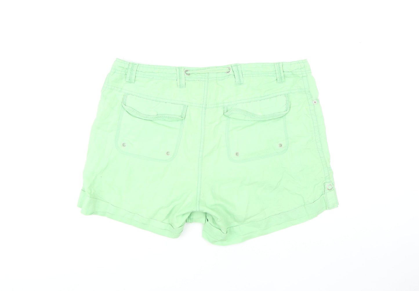 New Look Women's Green Shorts Size 16