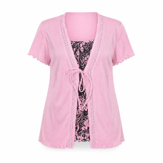 Bonmarché Women's Pink Tunic Blouse, Size 16, Casual Style