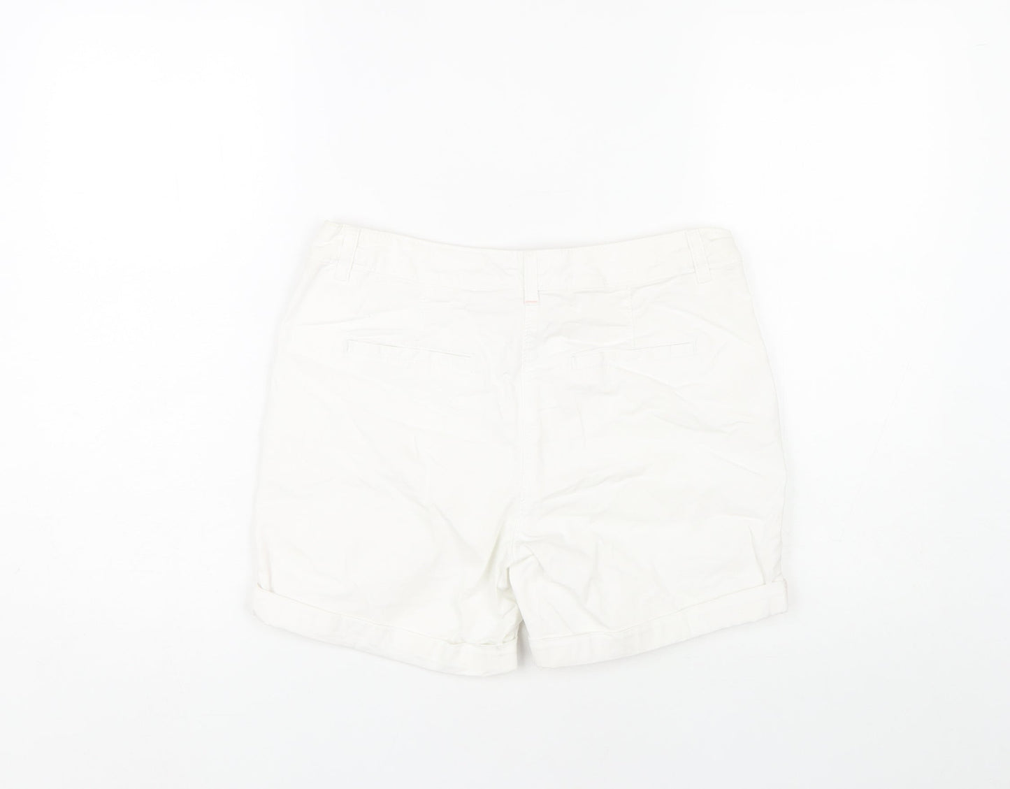 Next Women's White Chino Shorts Size 8
