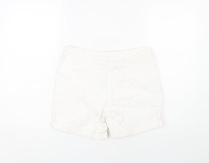 Next Women's White Chino Shorts Size 8