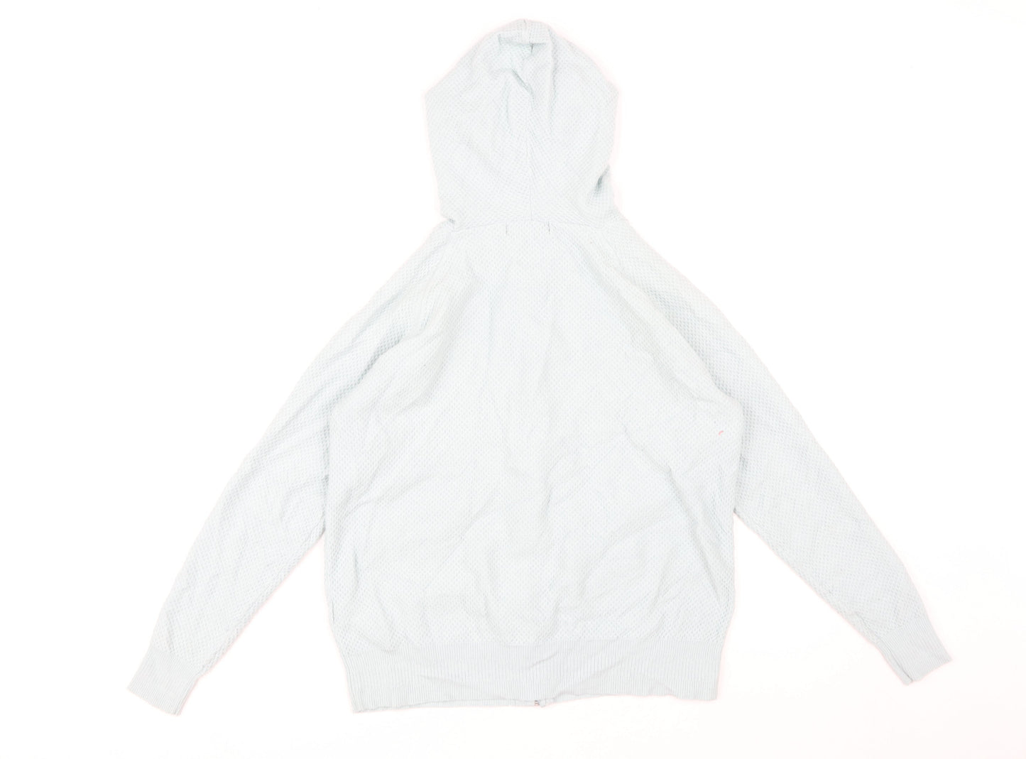 Marks & Spencer Women's Blue Hoodie, Size S, Full Zip