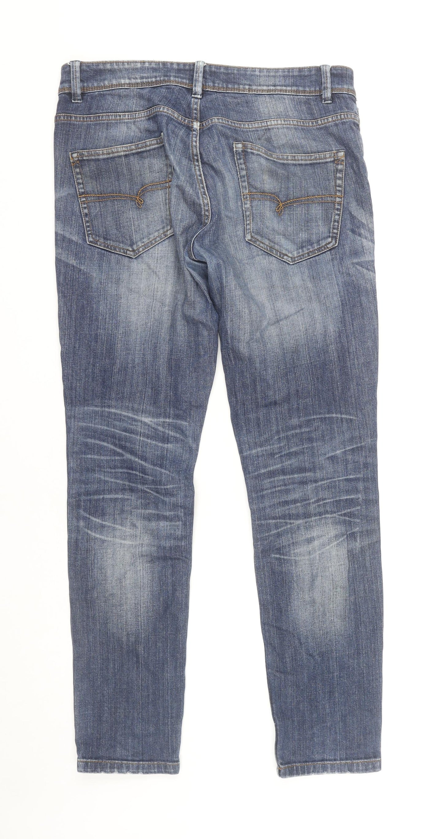 Mens UK Size 32 NEXT  Skinny Blue Jeans