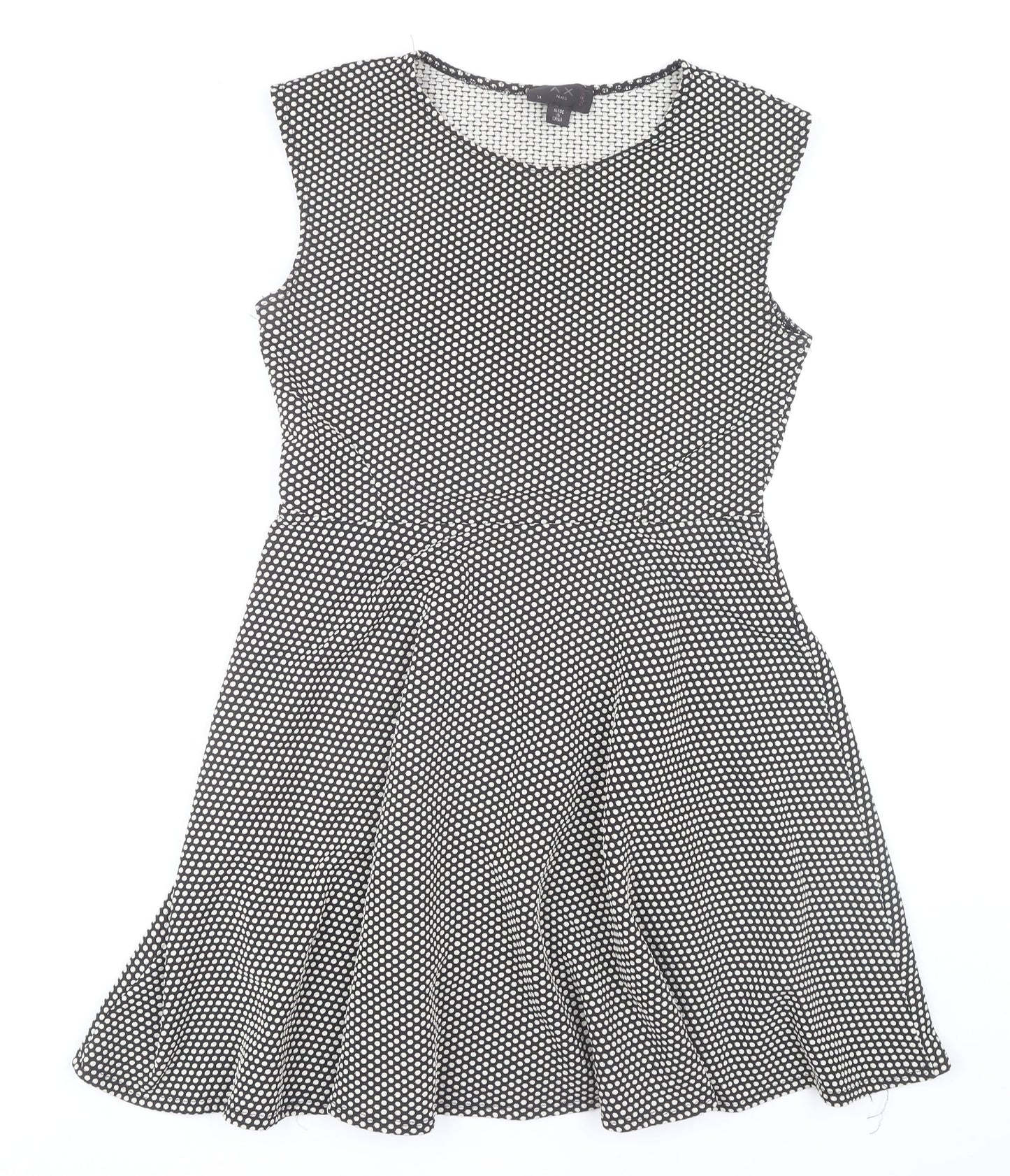 AX Paris Women's Black Fit & Flare Dress Size 12