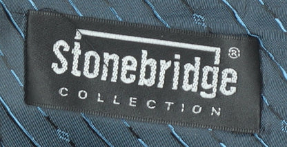 Stonebridge Collection Men's Grey Blazer, Size 40R, Business Jacket