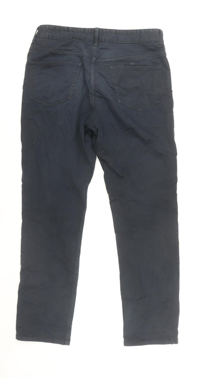 Spoke Women's Black Straight Trousers Size 32