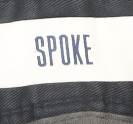 Spoke Women's Black Straight Trousers Size 32