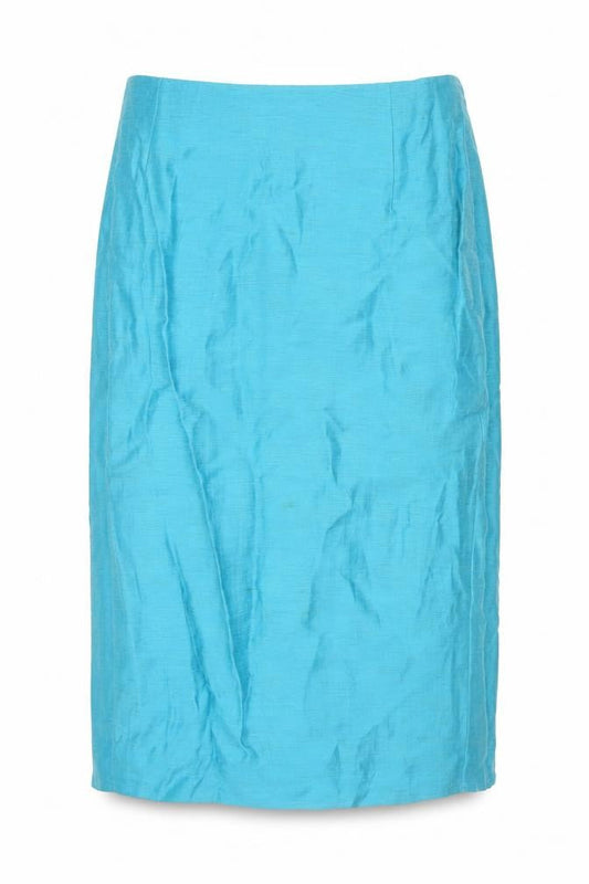 Minuet Women's Blue Straight Skirt Size 14