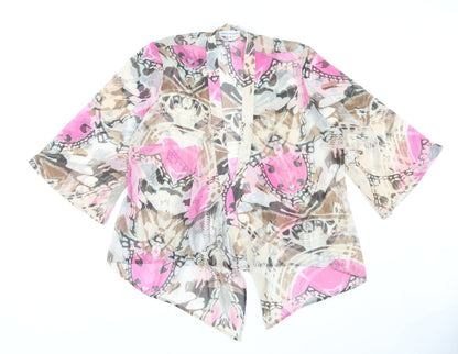 Womens UK Size 18 Gray & Osbourn Multicoloured Kimono