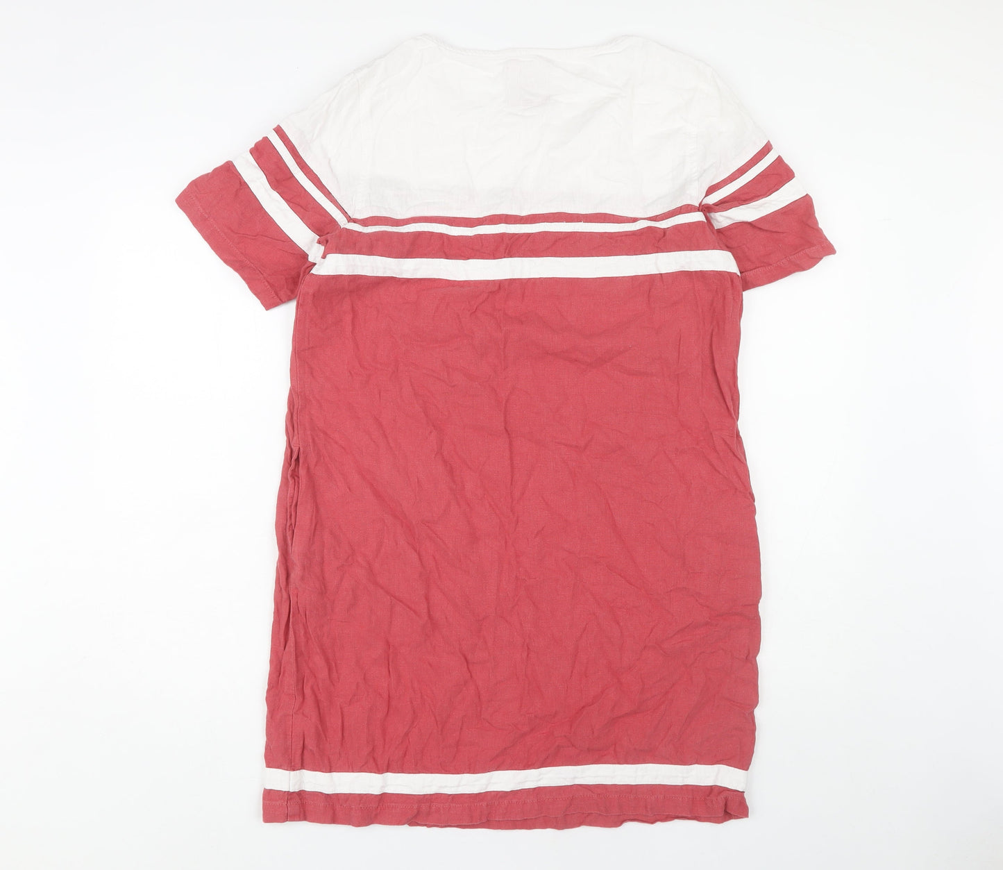 Next Women’s Red Striped Dress Size 14