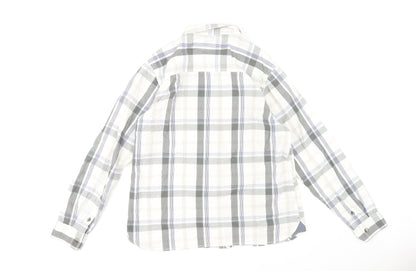 Weird Fish Men's Plaid Shirt, Large, Multicoloured