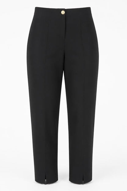 Womens UK Size 12 River Island Regular Fit  Black Trousers