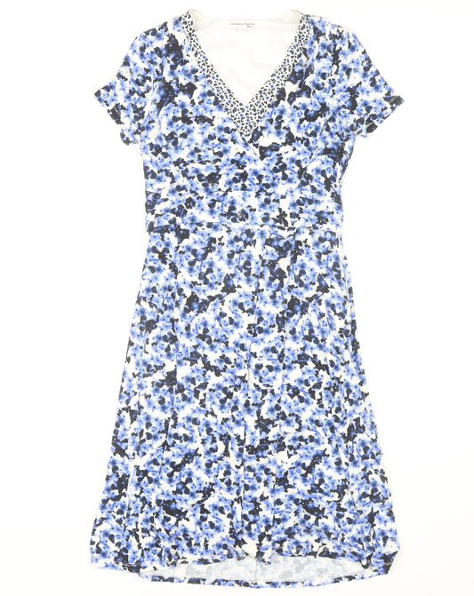 Fenn Wright Manson Women's Multicoloured Floral Dress, Size 8