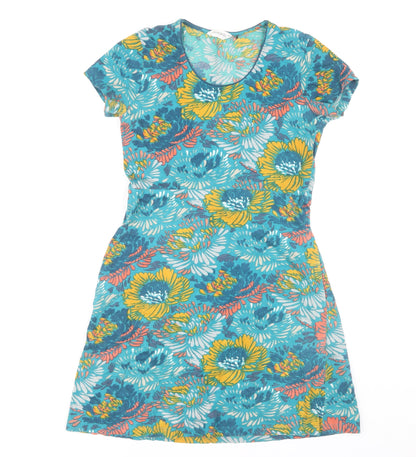 Nomads Women's Multicoloured Floral A-Line Dress - Size 10