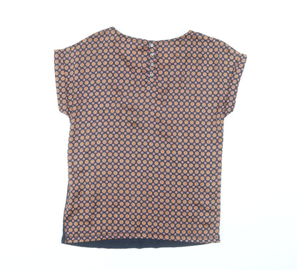 Womens UK Size S Tommy Hilfiger Blue Basic Blouse