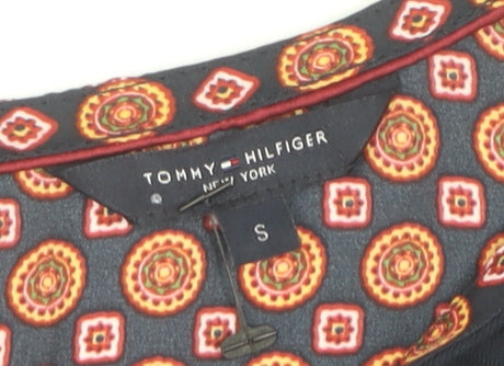 Womens UK Size S Tommy Hilfiger Blue Basic Blouse