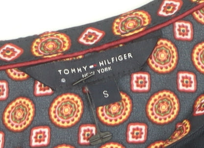 Womens UK Size S Tommy Hilfiger Blue Basic Blouse
