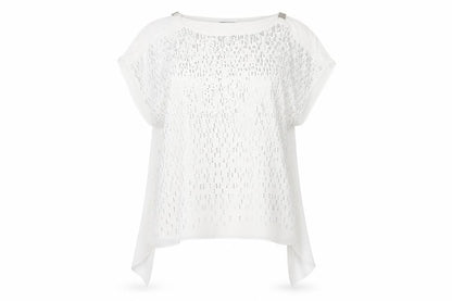 Womens UK Size 10 Roman White  Blouse