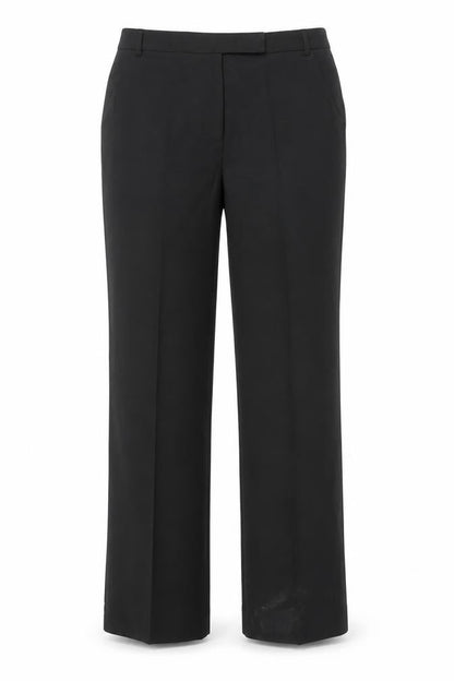 Womens UK Size 12 ASOS DESIGN Regular Fit Dress Pants Black Trousers