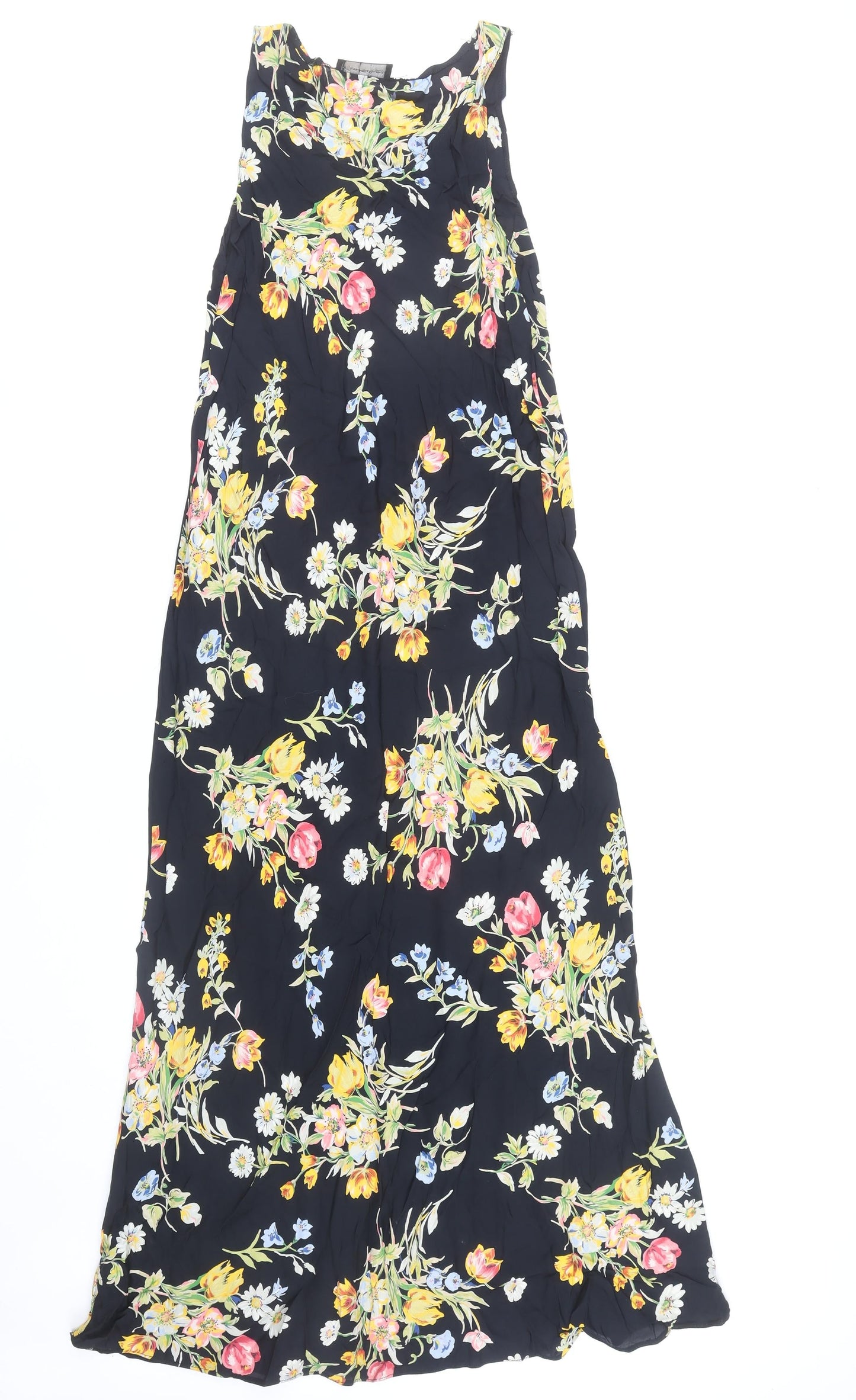 Miss Selfridge Women's Black Floral Maxi Dress Size 12