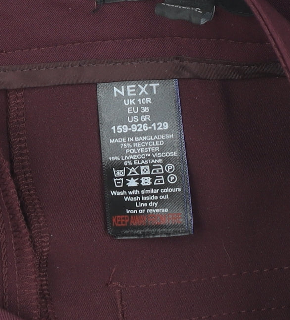 Next Women's Multicoloured Regular Trousers Size 10