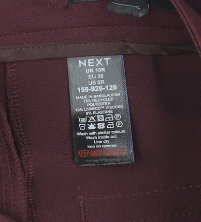 Next Women's Multicoloured Regular Trousers Size 10