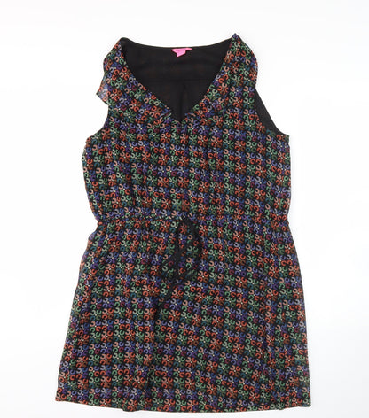 Monsoon Women Multicoloured Shift Dress Size 14