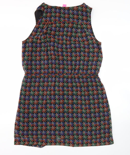 Monsoon Women Multicoloured Shift Dress Size 14
