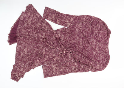 Mountain Warehouse Purple Wrap Dress - Women’s 18