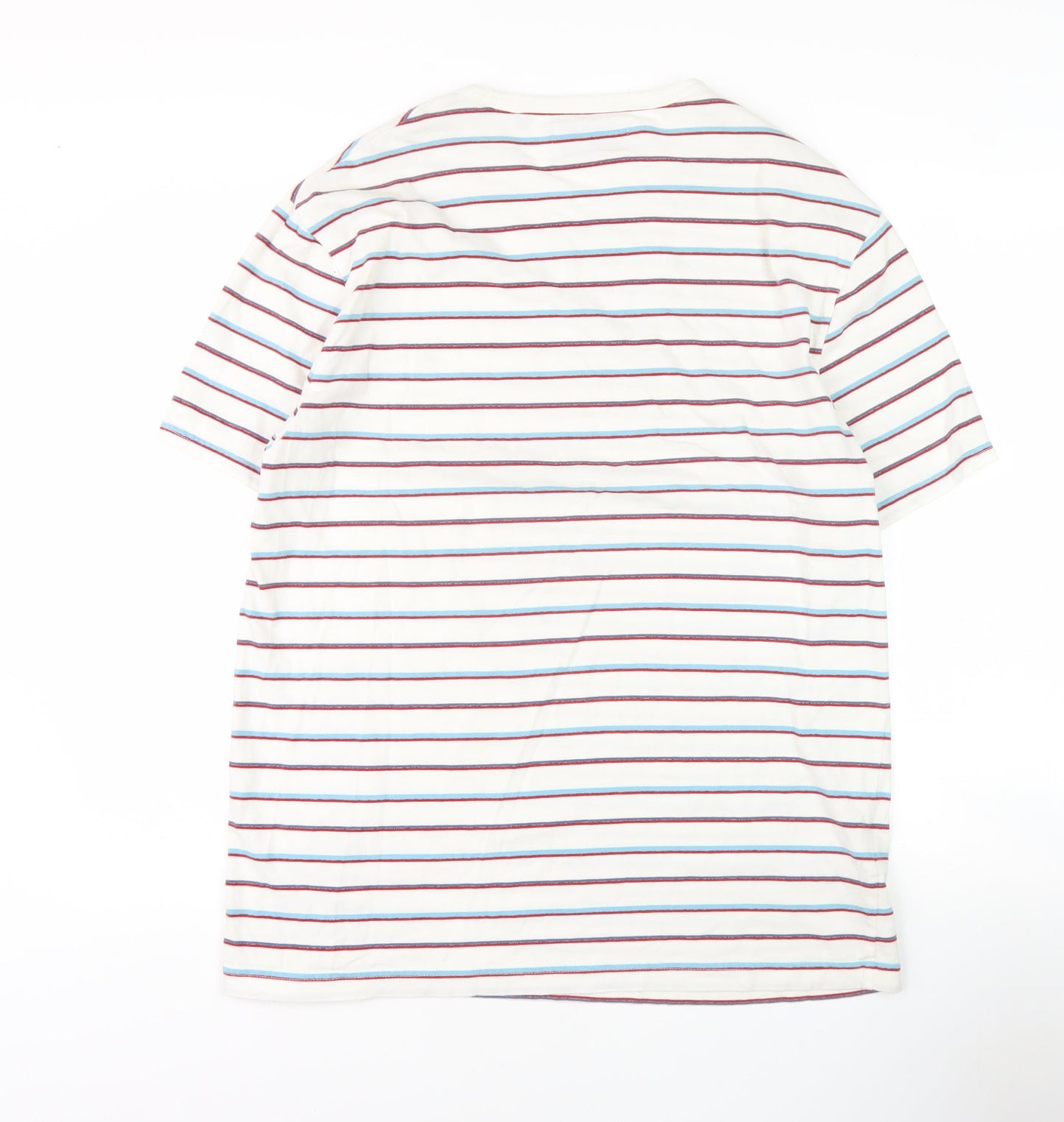 Penguin Men's Multicoloured Striped T-Shirt XL