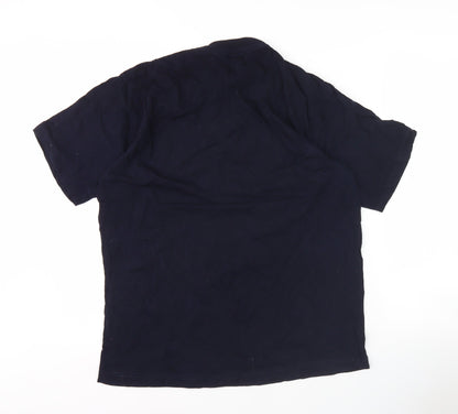 InK COLLECTION Men's Black Graphic M T-Shirt