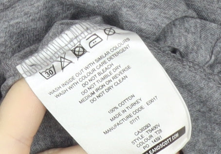 Lyle & Scott Men's Grey Medium Crew Neck T-Shirt