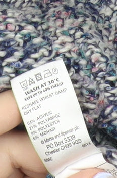 Womens UK Size 14 Marks and Spencer Multicoloured Pullover Jumper