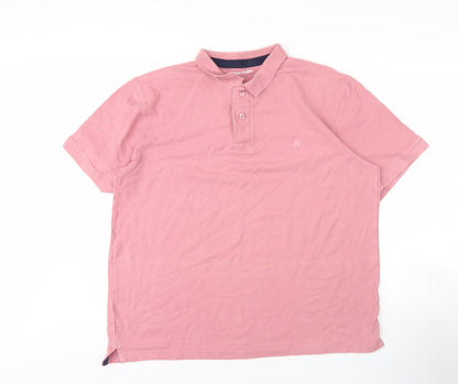 Samuel Windsor Pink Men's XL Polo Shirt Cotton