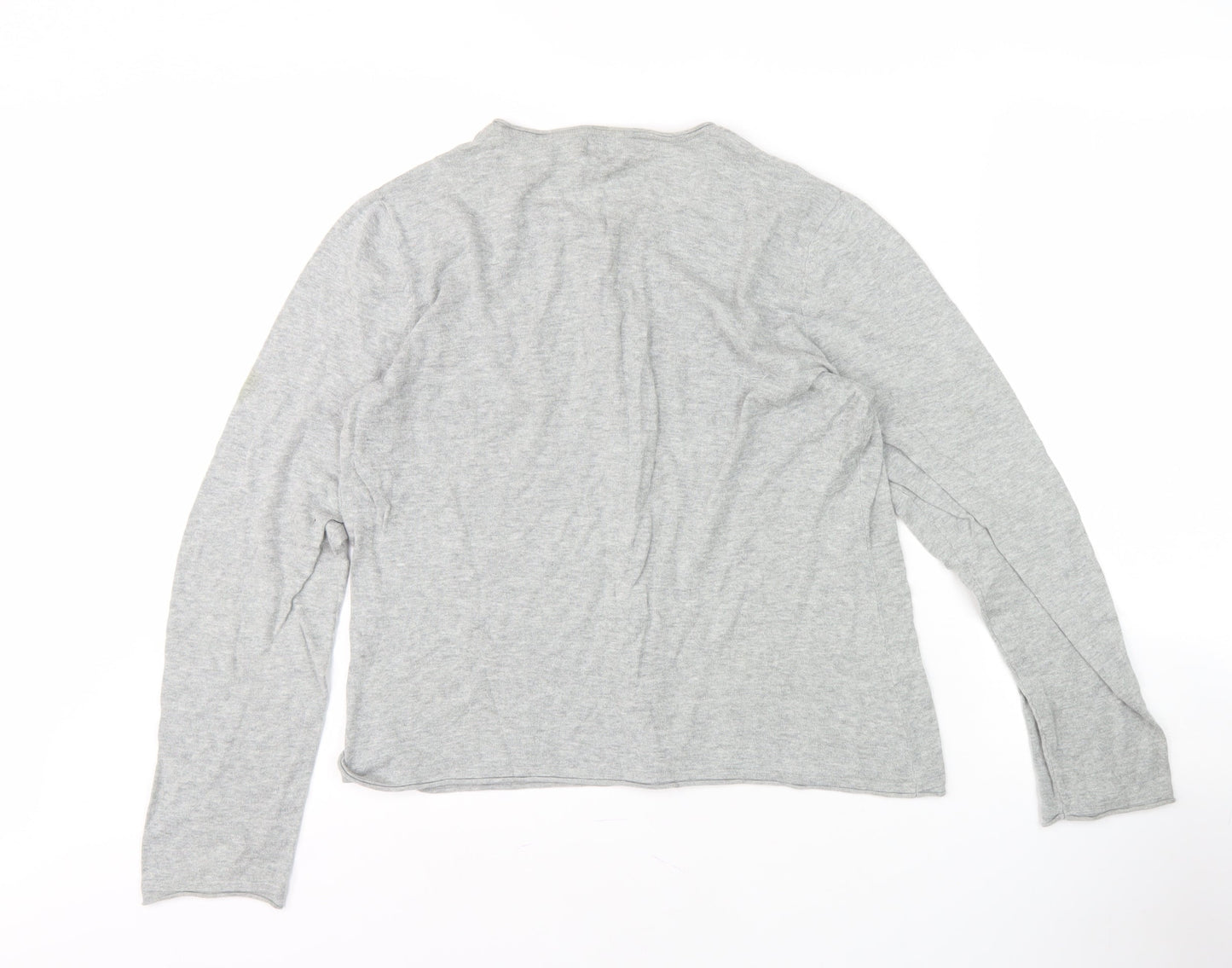 Kin by John Lewis Women's Grey Button-Up in Size 14