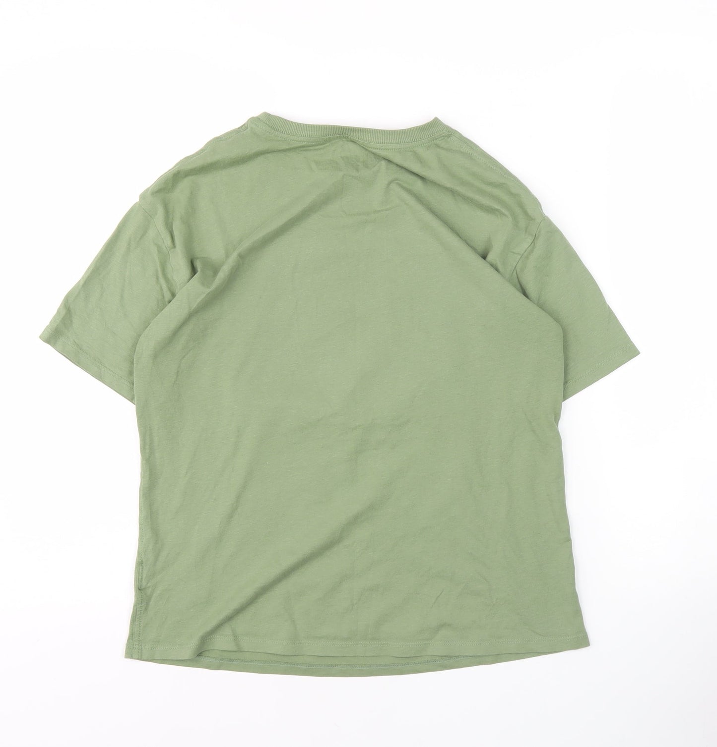 Marks and Spencer Boys Green Skateboard T-Shirt 11-12 Years