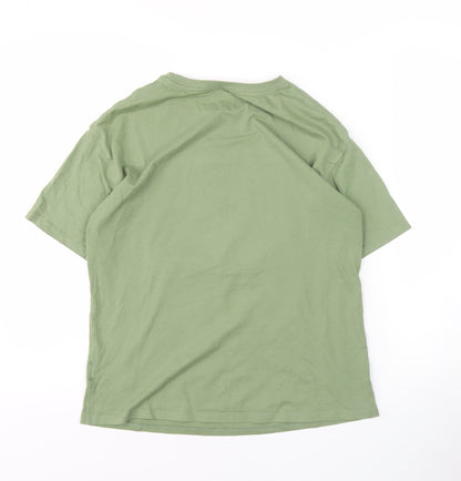 Marks and Spencer Boys Green Skateboard T-Shirt 11-12 Years