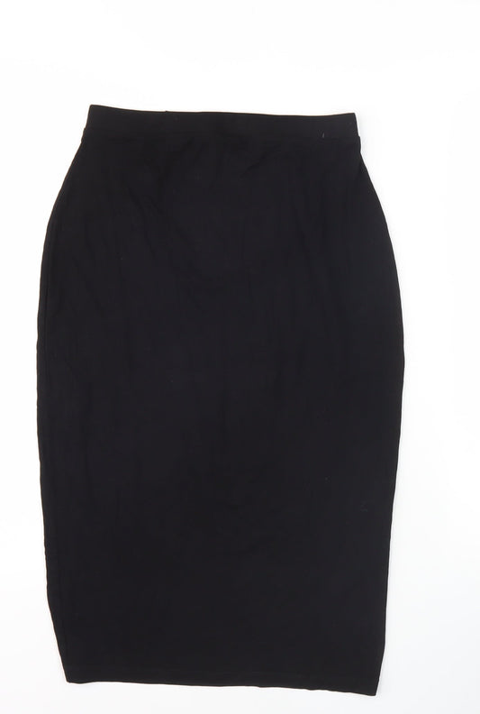 ASOS Women's Black Midi Pencil Skirt Size 10