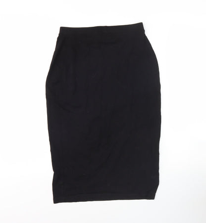ASOS Women's Black Midi Pencil Skirt Size 10
